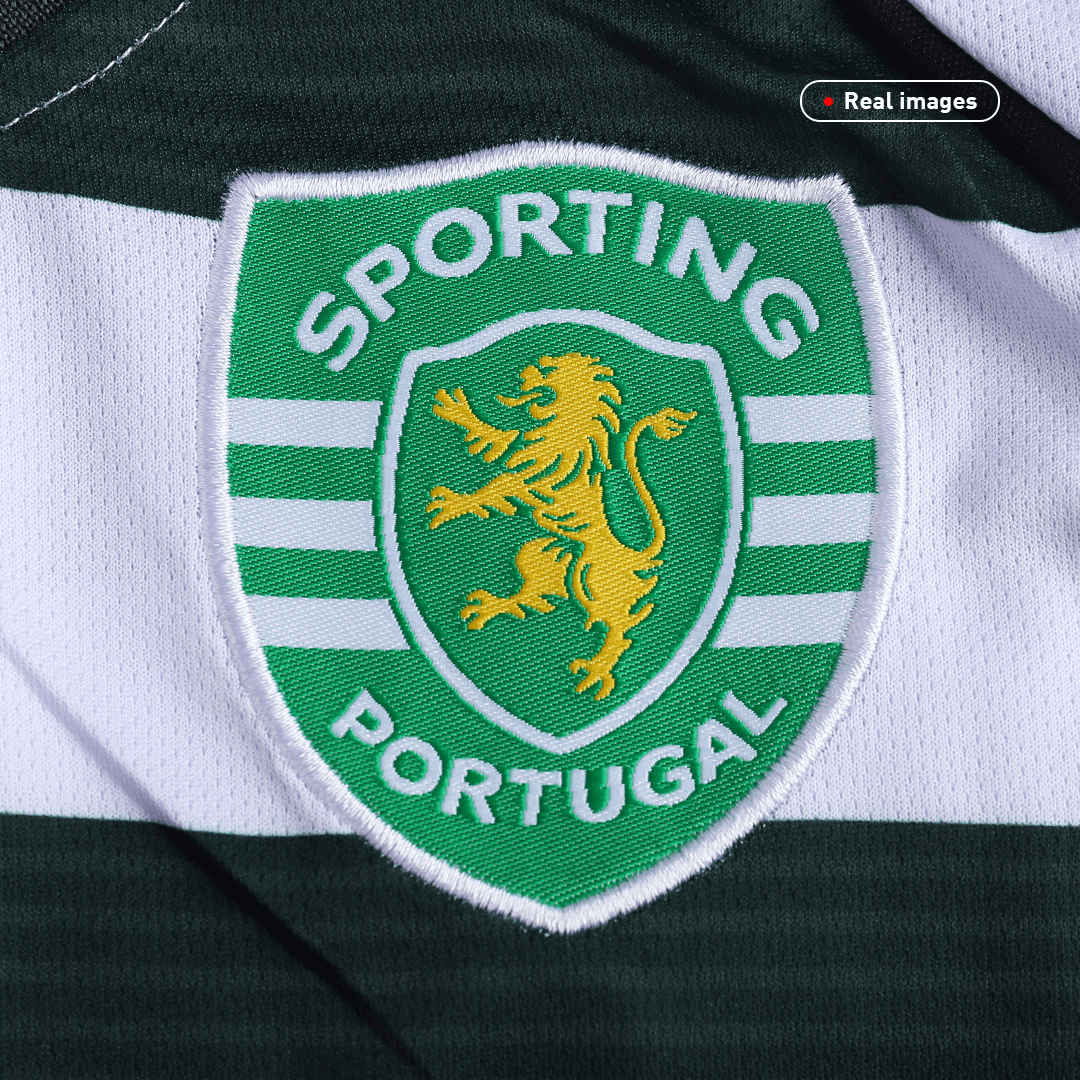 US$ 20.00 - 2001-2002 Sporting Lisbon Home Long Sleeve Retro Soccer Jersey  (长袖) - m.