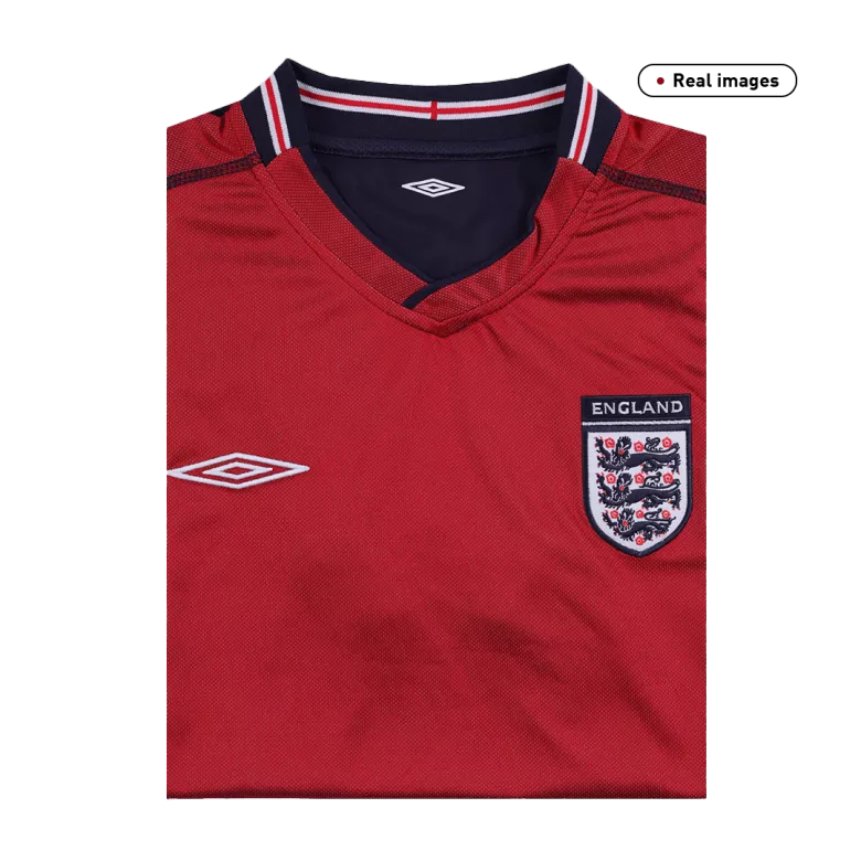 England Away Jersey Retro 2002 - gojersey