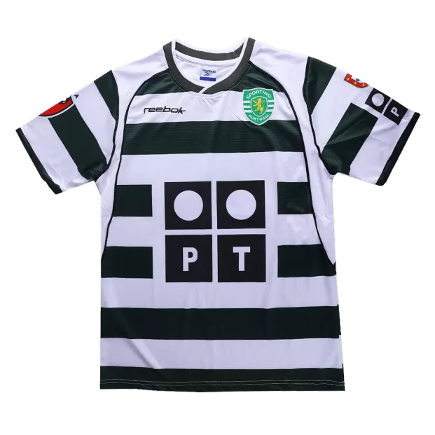 2001-03 Sporting CP Home Long Sleeve Retro Jersey