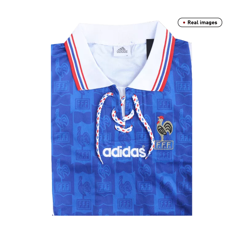France Home Jersey Retro 1996 - gojersey