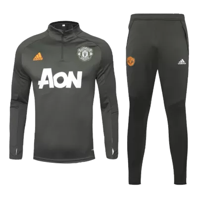 Manchester United Sweat Shirt Kit 2020/21 - Dark Green - gogoalshop