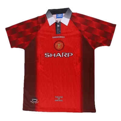 Manchester United Home Jersey Retro 1996/97 - gojersey