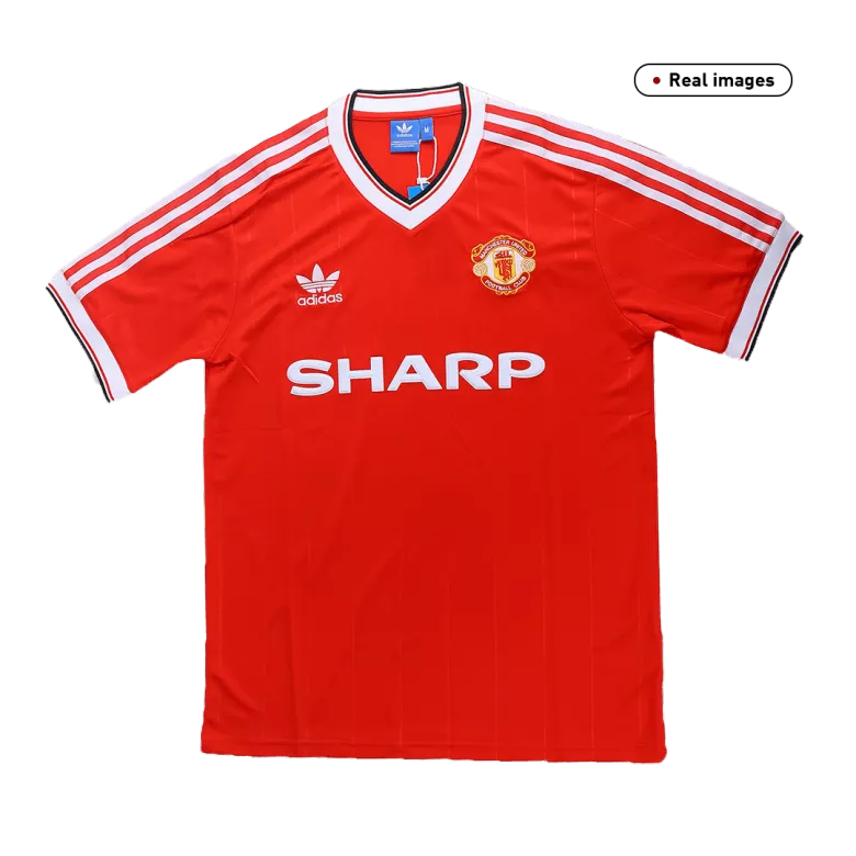 Manchester United Home Jersey Retro 1982/84 - gojersey