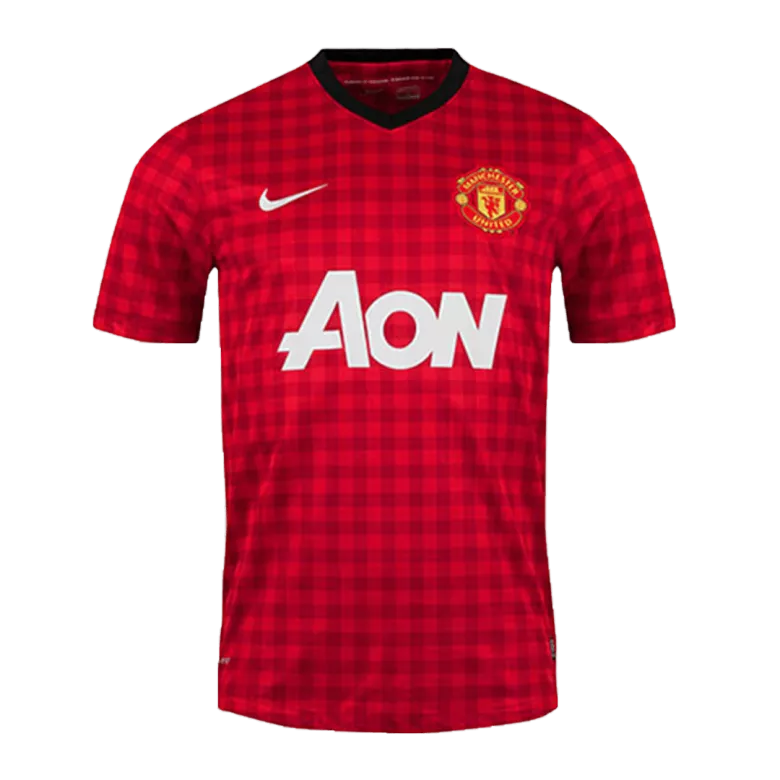 Manchester United Home Jersey Retro 2012/13 - gojersey