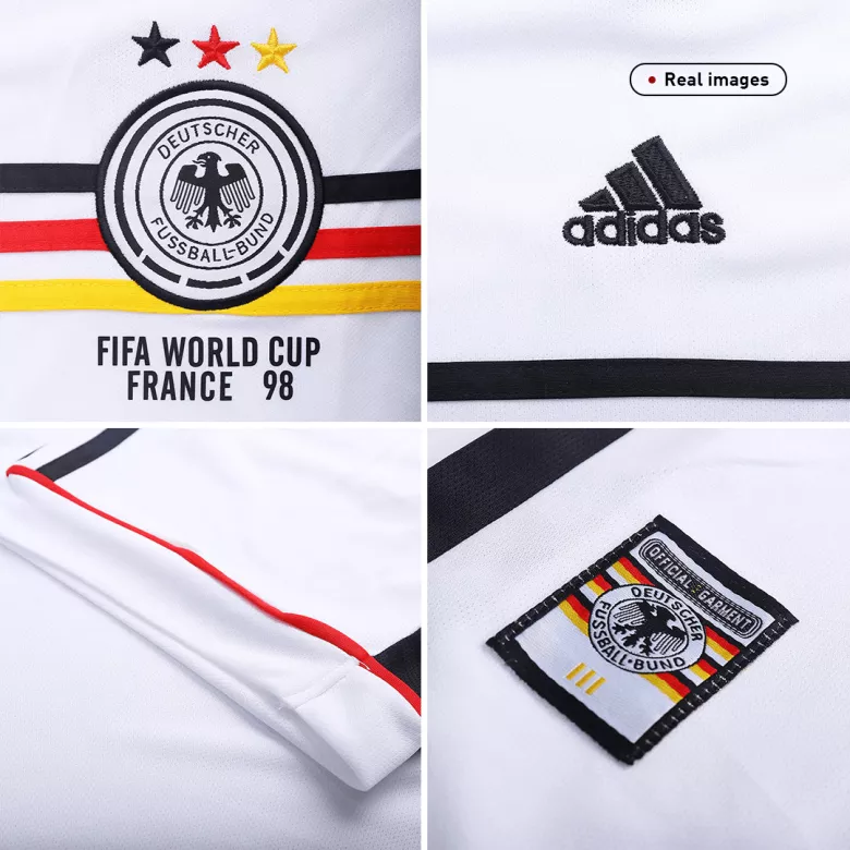 Germany Home Jersey Retro 1998 - gojersey