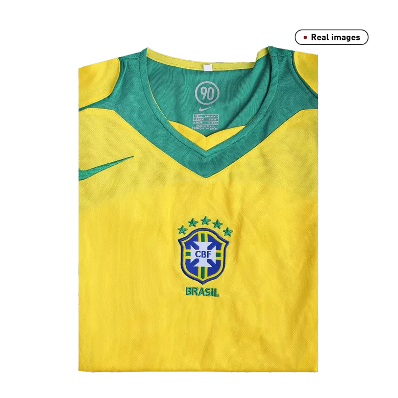 Brazil Home Jersey Retro 2004 - gojersey
