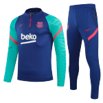 Barcelona Sweat Shirt Kit 2021/22 - Blue&Green