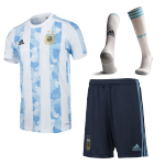 Argentina Home Jersey Kit 2021 (Shirt+Shorts+Socks)