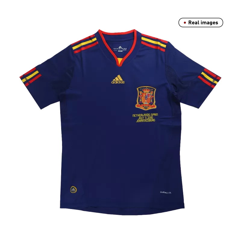 Spain Away Jersey Retro 2010 - gojersey