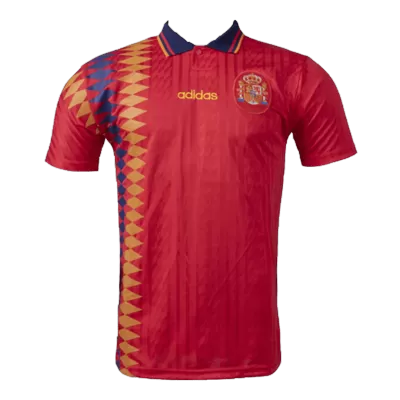 Spain Home Jersey Retro 1994 - gojersey