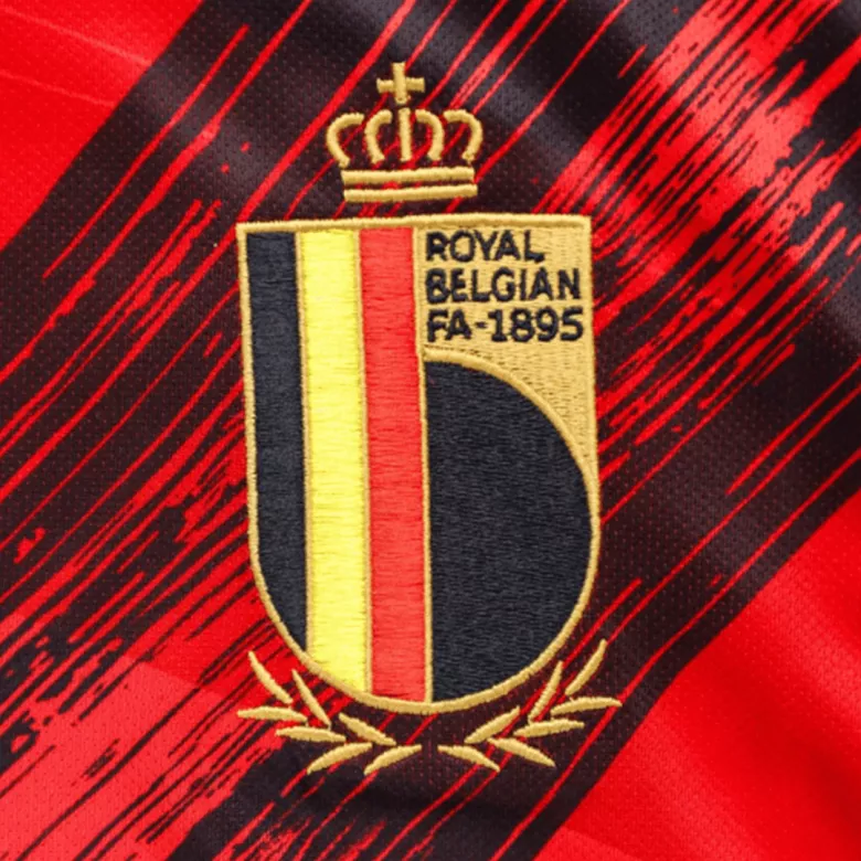 Belgium DE BRUYNE #7 Home Jersey 2020 Red - gojersey