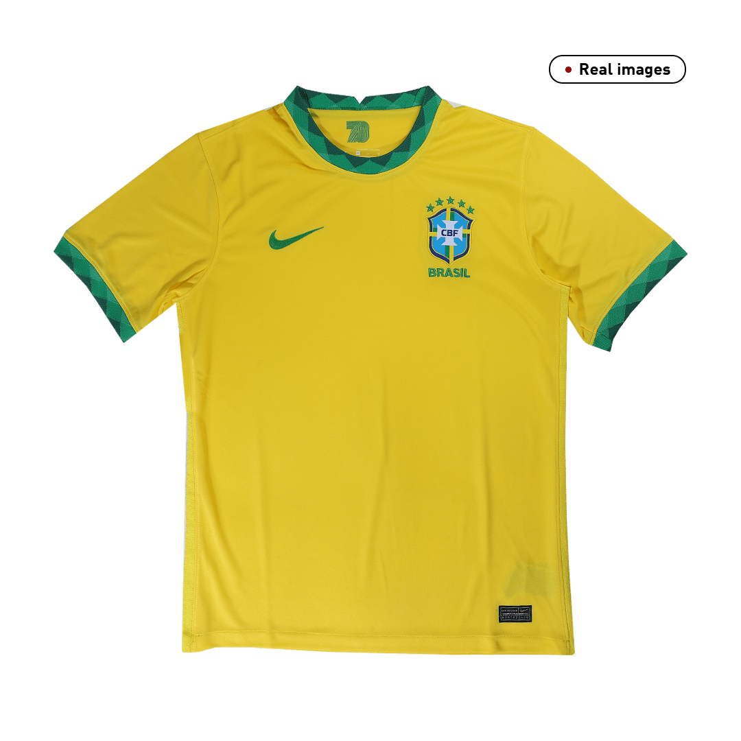 Wholesale Brazil team jersey 2021-22 home and away national team football  jersey set No. 10 Neymar Children's football jersey From m.