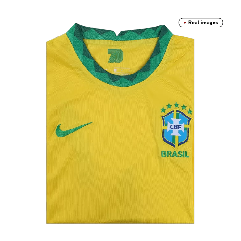 Brazil CALBERTO #4 Home Jersey 2021 - gojersey