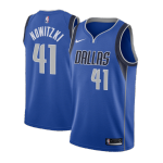 Dallas Mavericks Dirk Nowitzki #41 NBA Jersey Swingman Nike - Royal - Icon