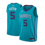 Charlotte Hornets Nicolas Batum #5 NBA Jersey Swingman Jordan - Icon
