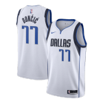 Dallas Mavericks Luka Doncic #77 NBA Jersey Swingman 2020/21 Nike - White - Association