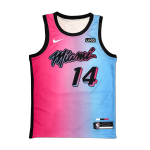 Miami Heat Tyler Herro #14 NBA Jersey Swingman 2020/21 Nike - Blue&Pink - City