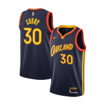 Golden State Warriors Stephen Curry #30 NBA Jersey Swingman 2020/21 Nike - Navy - City