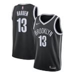 Brooklyn Nets Harden #13 NBA Jersey Swingman 2020/21 Nike - Black - Icon