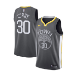 Golden State Warriors Stephen Curry #30 NBA Jersey Swingman Nike - Black - Statement