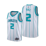 Charlotte Hornets Ball #2 NBA Jersey Swingman 2020/21 Jordan - White - Association
