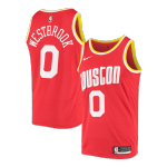 Houston Rockets Russell Westbrook #0 NBA Jersey Swingman Nike - Red - Classic