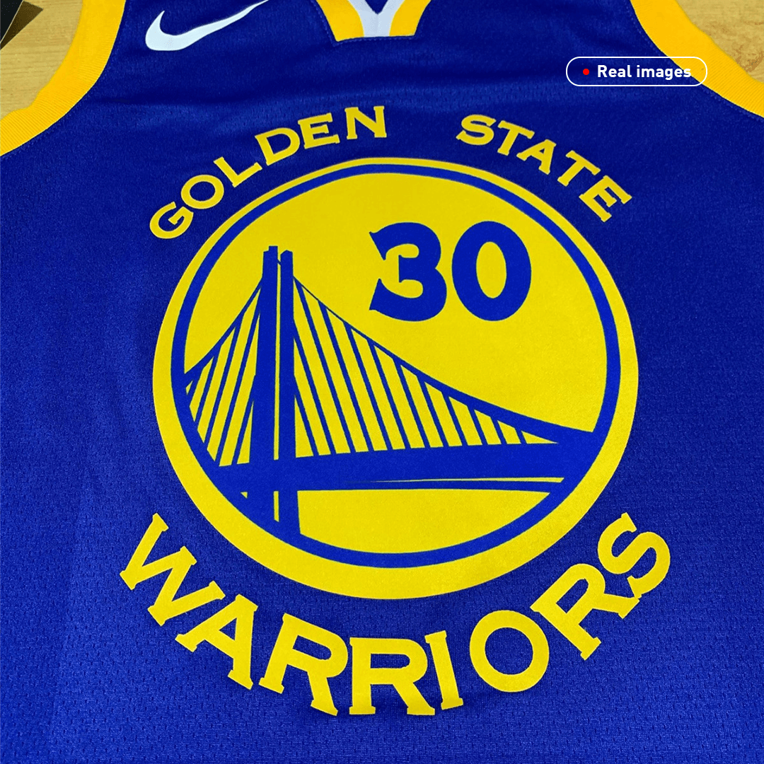Golden State Warriors Stephen Curry #30 NBA Jersey Swingman 2019/20 ...