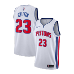 Detroit Pistons Blake Griffin #23 NBA Jersey Swingman Nike - White - Association