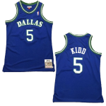 Dallas Mavericks Kidd #5 NBA Jersey 1994/95 Mitchell & Ness - Blue - Classic