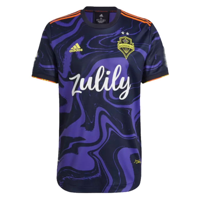 Seattle Sounders Away Jersey Authentic 2021 - gojersey