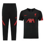 Liverpool Training Kit(Jersey+3/4 Pants) 2021/22 - Black