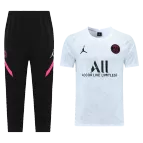 PSG Training Kit(Jersey+3/4 Pants) 2021/22 - White - goaljerseys