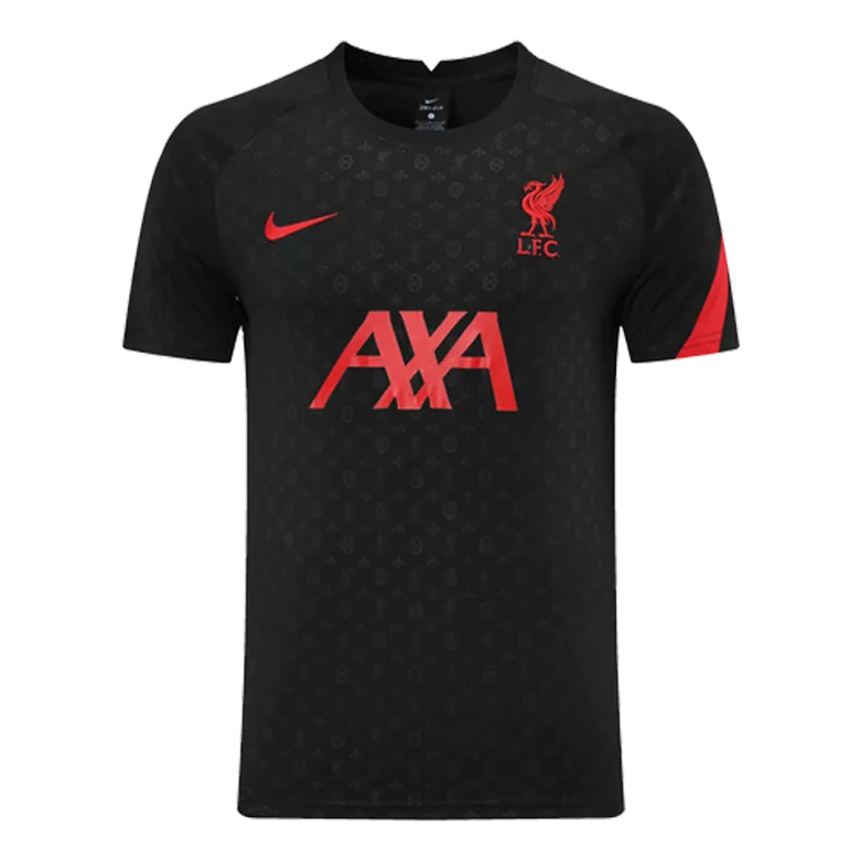 Liverpool Training Kit 2021/22 - Black (Jersey+Pants) - gojersey