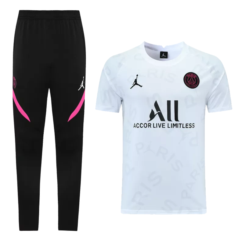 PSG Training Kit 2020/21 - Black&White (Jersey+Pants) - gojersey