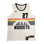 Denver Nuggets Murray #27 NBA Jersey Swingman Nike White - City