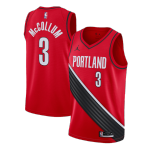 Portland Trail Blazers C.J. McCollum #3 NBA Jersey Swingman 2020/21 Jordan - Red - Statement