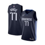 Dallas Mavericks Luka Doncic #77 NBA Jersey Swingman Nike - Navy - Statement
