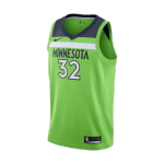 Minnesota Timberwolves Karl-Anthony Towns #32 NBA Jersey Swingman Nike - Green - Statement