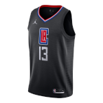 Los Angeles Clippers Paul George #13 NBA Jersey Swingman 2020/21 Jordan - Black - Statement