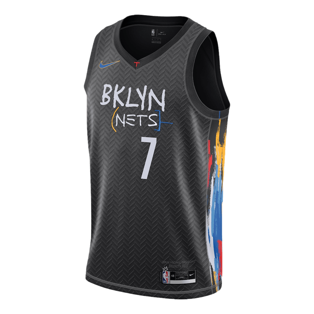 Brooklyn Nets Kevin Durant 7 NBA Jersey Swingman 2020/21 Nike Black