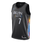 Brooklyn Nets Kevin Durant #7 NBA Jersey Swingman 2020/21 Nike - Black - City