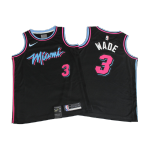 Miami Heat Dwyane Wade #3 NBA Jersey Swingman Nike - Black