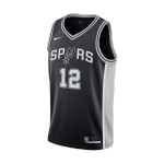 San Antonio Spurs LaMarcus Aldridge #12 NBA Jersey Swingman 2020/21 Nike - Black - Icon