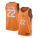 Phoenix Suns DeAndre Ayton #22 NBA Jersey Swingman Nike - Orange - Statement