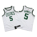 Boston Celtics Kevin Garnett #5 NBA Jersey Swingman Nike - White - Icon
