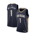 New Orleans Pelicans Zion Williamson #1 NBA Jersey Swingman 2019 Nike - Navy