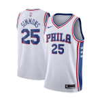 Philadelphia 76ers Ben Simmons #25 NBA Jersey Swingman Nike - White - Association