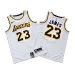 Los Angeles Lakers LeBron James #23 NBA Jersey Swingman Nike - White - Association