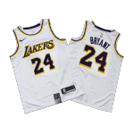 Los Angeles Lakers Kobe Bryant #24 NBA Jersey Swingman Nike - White - Association
