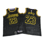 Los Angeles Lakers LeBron James #23 NBA Jersey Swingman Nike - Black - City